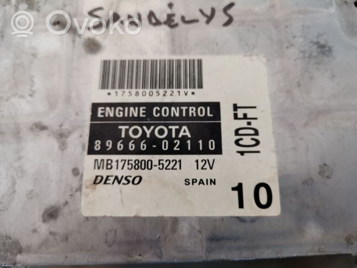 Toyota Corolla E120 E130 Kit calculateur ECU et verrouillage 8978302020