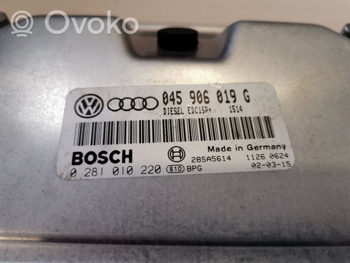 Audi A2 Moottorin ohjainlaite/moduuli 045906019G