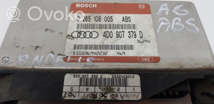 Audi A6 S6 C4 4A ABS control unit/module 0265108005