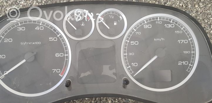 Peugeot 307 Compteur de vitesse tableau de bord 9651299480C