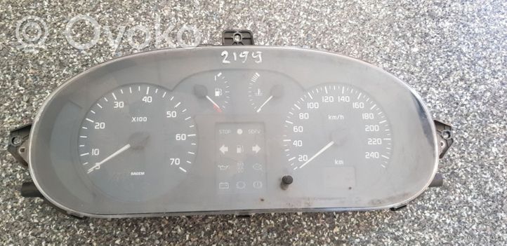 Renault Scenic I Tachimetro (quadro strumenti) 8200071820