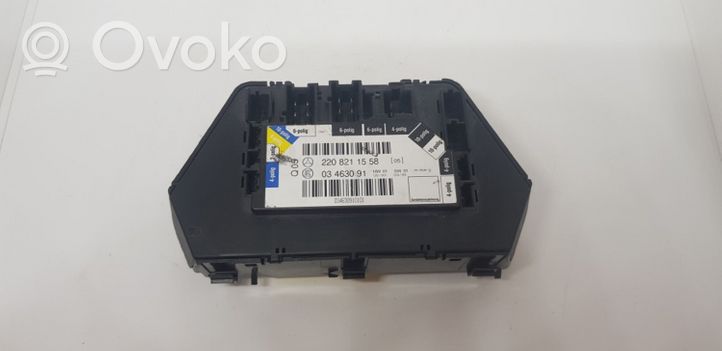 Mercedes-Benz S W220 Other control units/modules 2208211558