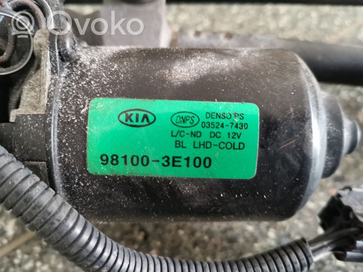 KIA Sorento Moteur d'essuie-glace 981003E100