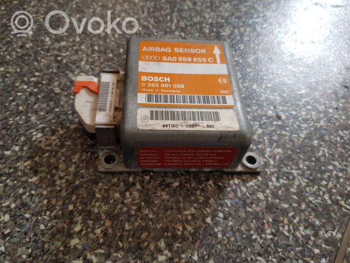 Audi A6 S6 C4 4A Oro pagalvių valdymo blokas 8A0959655C