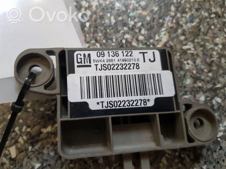 Opel Vectra C Centralina/modulo airbag 09136122