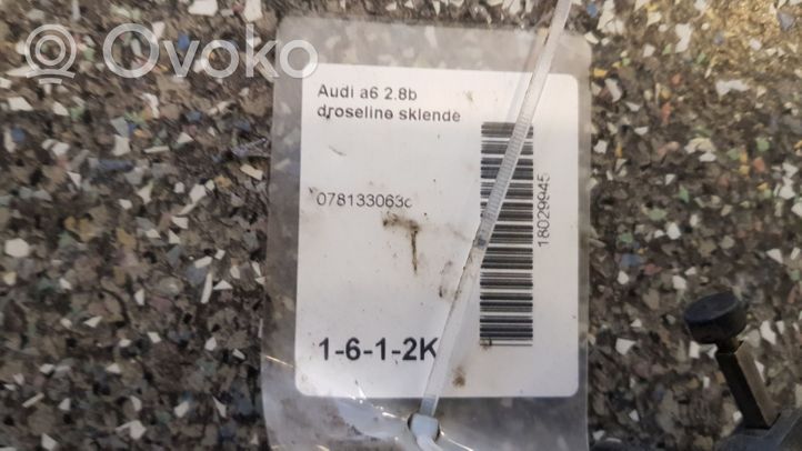 Audi A6 S6 C5 4B Zawór przepustnicy 078133063C