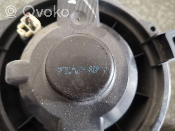 Mitsubishi Colt CZ3 Heater fan/blower 0160700701