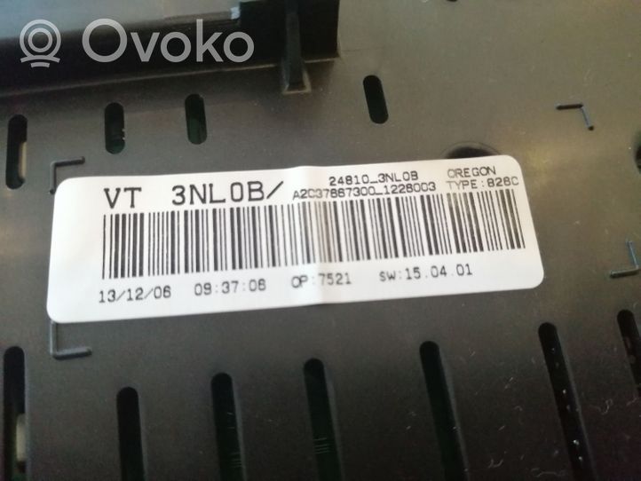 Nissan Leaf I (ZE0) Tachimetro (quadro strumenti) 248103NL0B