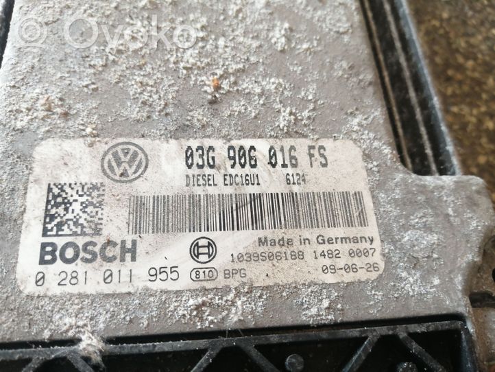 Volkswagen Golf V Moottorin ohjainlaite/moduuli 03G906016FS