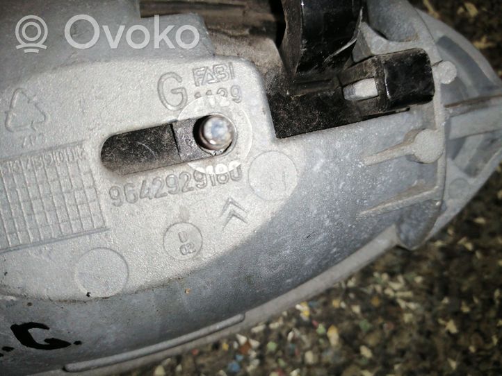 Citroen C5 Klamka zewnętrzna drzwi tylnych 9642929180