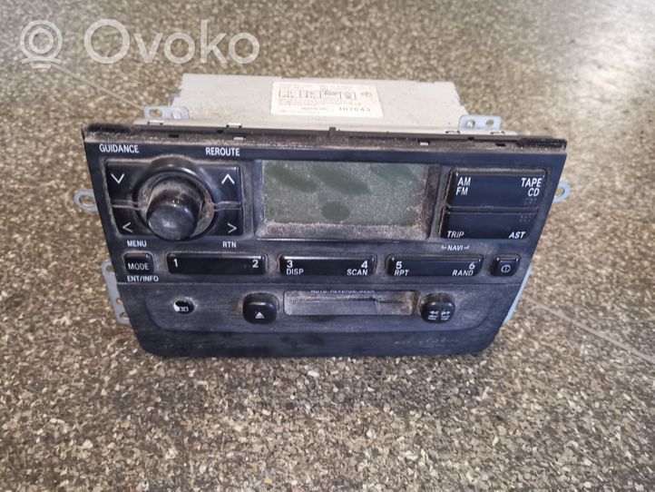 Toyota Avensis T220 Radio/CD/DVD/GPS-pääyksikkö 8611005010
