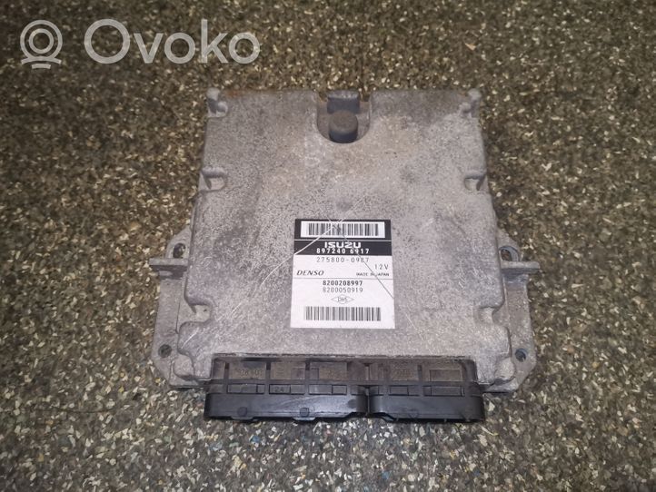 Renault Vel Satis Variklio valdymo blokas 8972406917