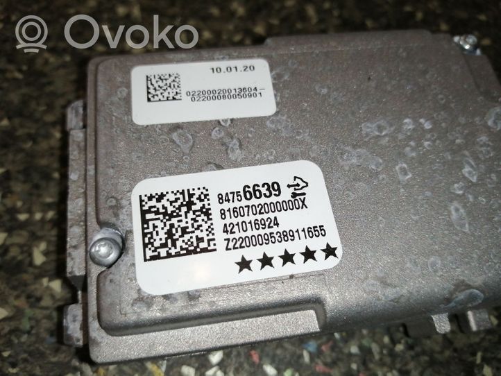 Buick Encore II Kamera szyby przedniej / czołowej 84756639