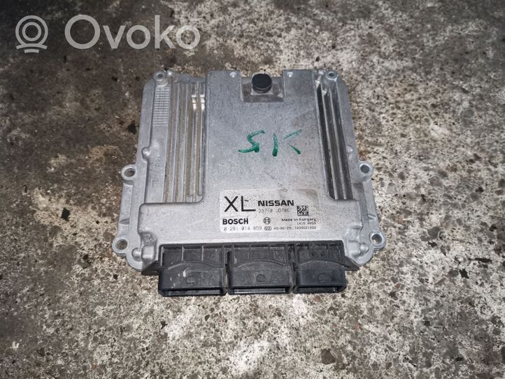 Nissan Qashqai+2 Moottorin ohjainlaite/moduuli 0281014859