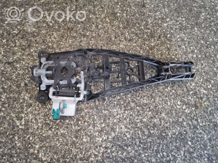 Opel Zafira B Support extérieur, poignée de porte arrière 