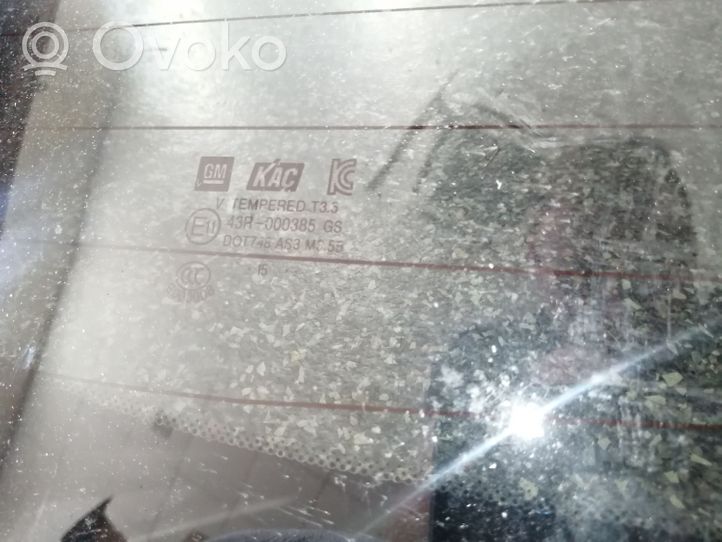 Buick Encore I Rear windscreen/windshield window 