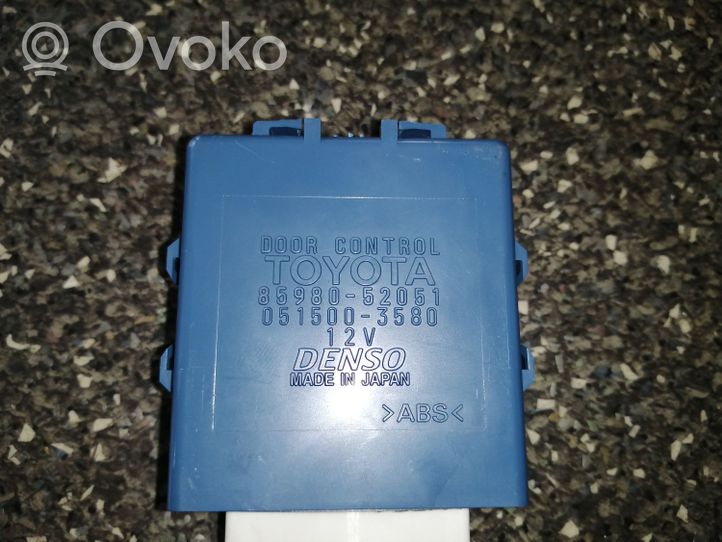 Toyota Yaris Durų elektronikos valdymo blokas 8598052051