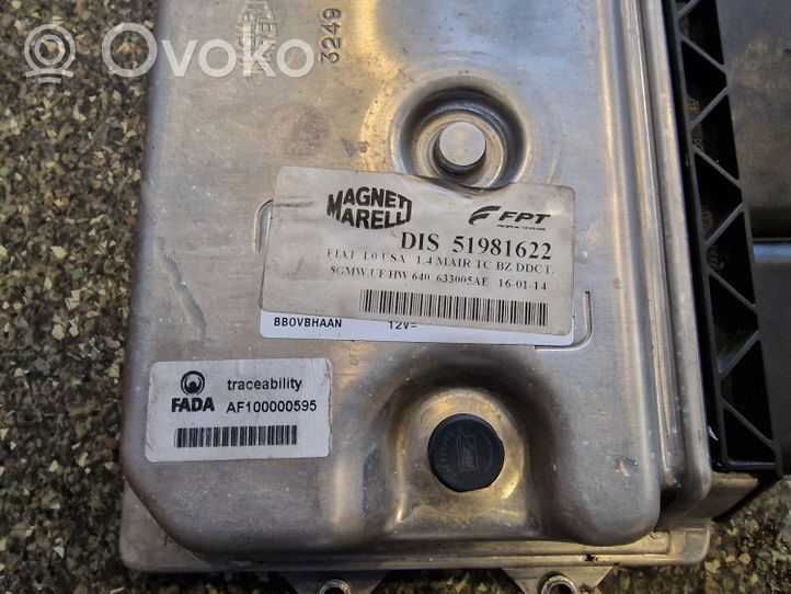 Fiat 500L Calculateur moteur ECU 51981622