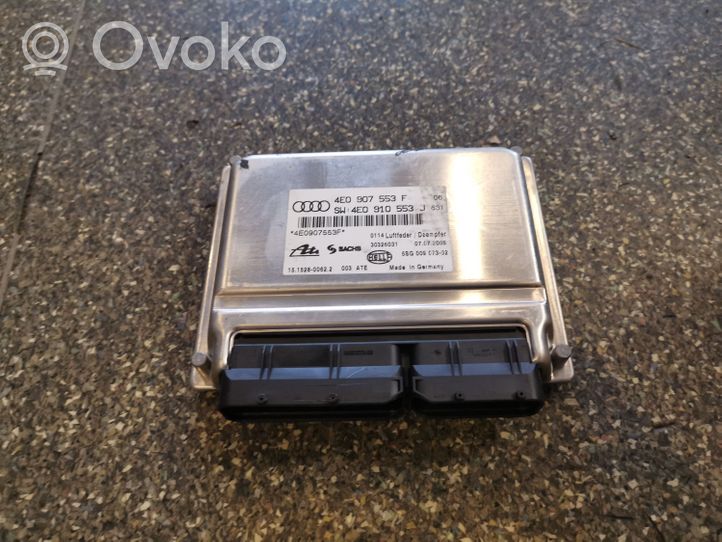 Audi A8 S8 D3 4E Module de commande suspension 4E0907553F