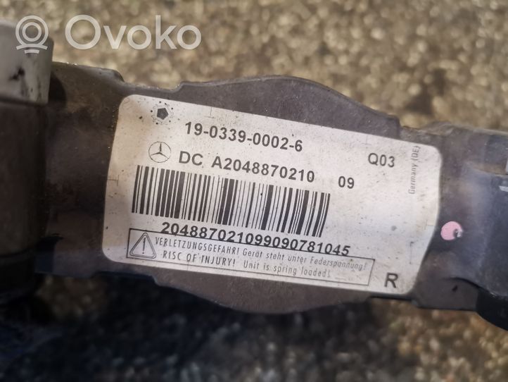 Mercedes-Benz E W212 Airbag per pedoni A2048870210