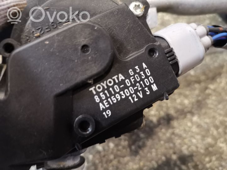 Toyota Verso Mechanizm i silniczek wycieraczek szyby przedniej / czołowej 851100F030