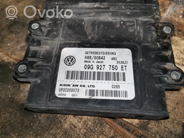 Volkswagen Jetta V Sterownik / Moduł skrzyni biegów 09G927750ET