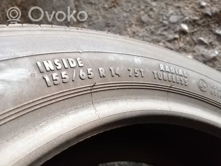 Skoda Fabia Mk1 (6Y) R14 summer tire 15565R14