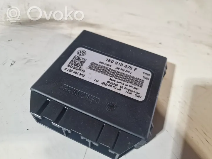 Volkswagen Scirocco Parking PDC control unit/module 1K0919475F