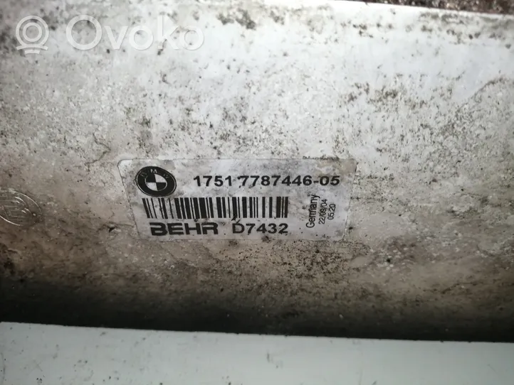 BMW 5 E60 E61 Interkūlerio radiatorius 7787446