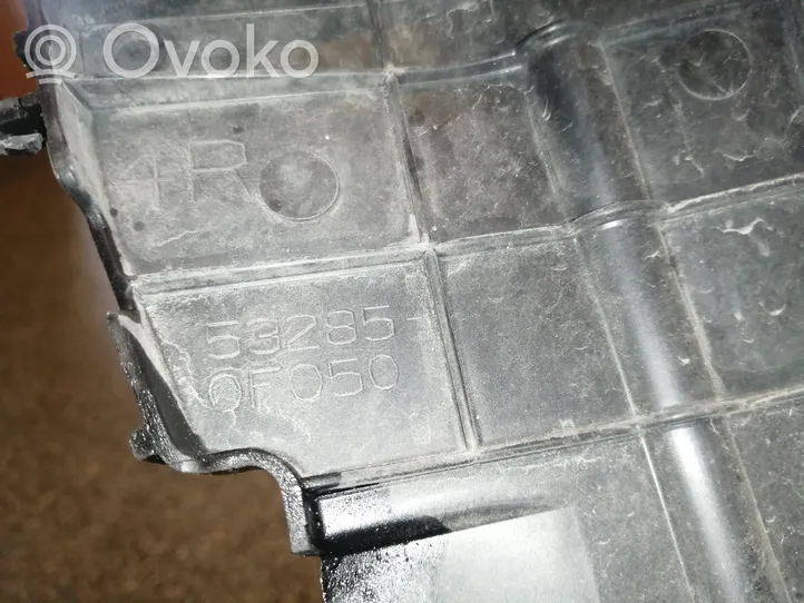 Toyota Verso Déflecteur d'air de radiateur de refroidissement 532850F050