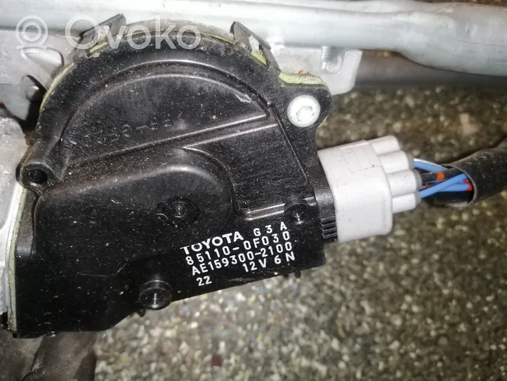 Toyota Verso Tringlerie et moteur d'essuie-glace avant 851100F030