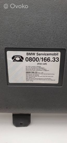 BMW 7 E65 E66 Ouverture d'urgence du hayon 6752543