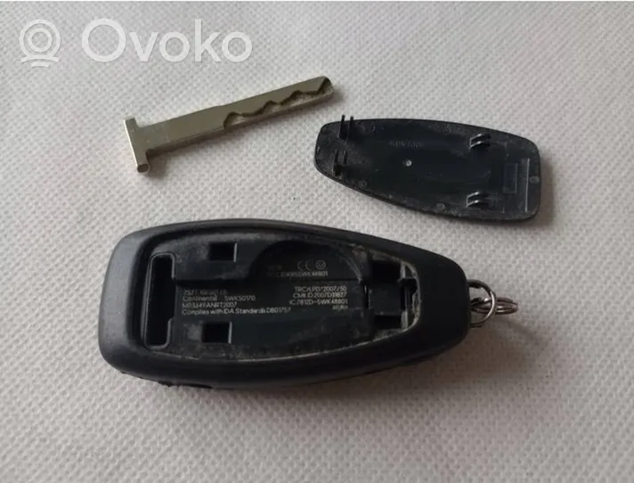 Ford Mondeo MK IV Chiave/comando di accensione 7S7T15K601EB