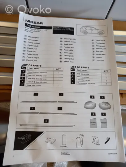 Nissan X-Trail T32 Listwa drzwi KE600-4C017-IC