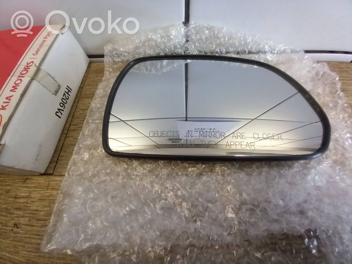 Hyundai Elantra Verre de rétroviseur latéral 876212D410