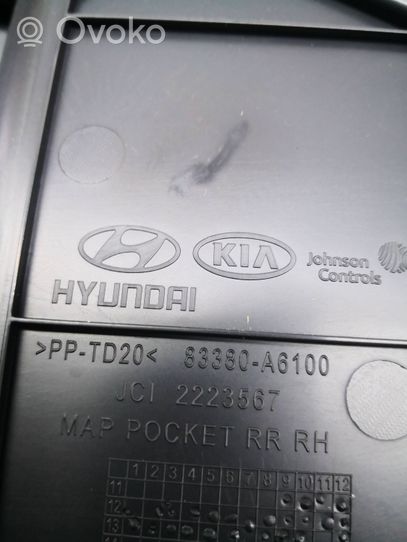 Hyundai i30 Rivestimento del pannello della portiera posteriore 83340A6120