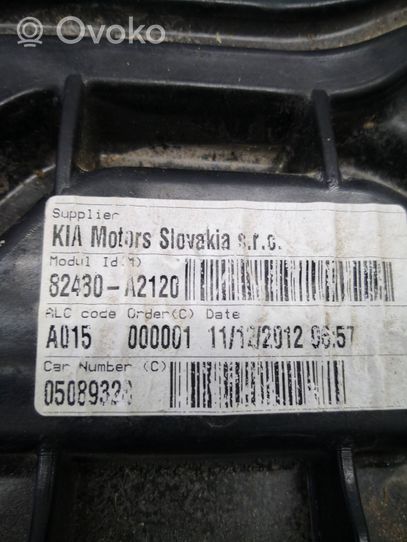KIA Ceed Mechanizm podnoszenia szyby przedniej bez silnika 82480A2120