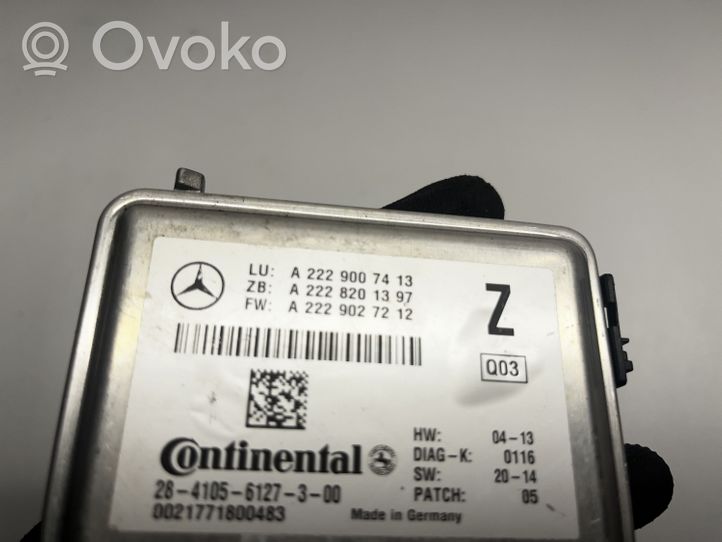 Mercedes-Benz GLC X253 C253 Vaizdo kamera priekiniame bamperyje A2229007413