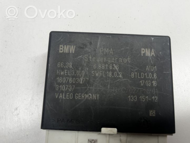 BMW X1 F48 F49 Pysäköintitutkan (PCD) ohjainlaite/moduuli 6881636