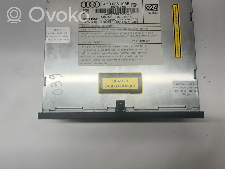 Audi A8 S8 D4 4H CD/DVD keitiklis 4H0035108E