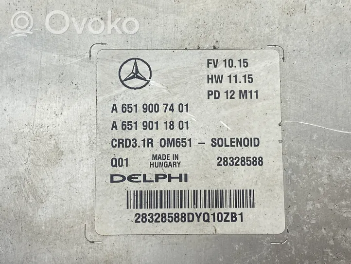 Mercedes-Benz CLS C218 X218 Calculateur moteur ECU A6519007401