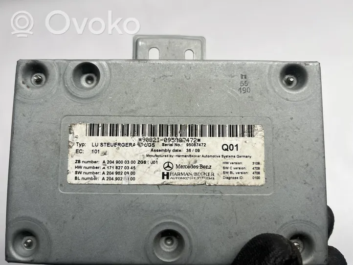 Mercedes-Benz C W204 Unité / module navigation GPS A2049000300