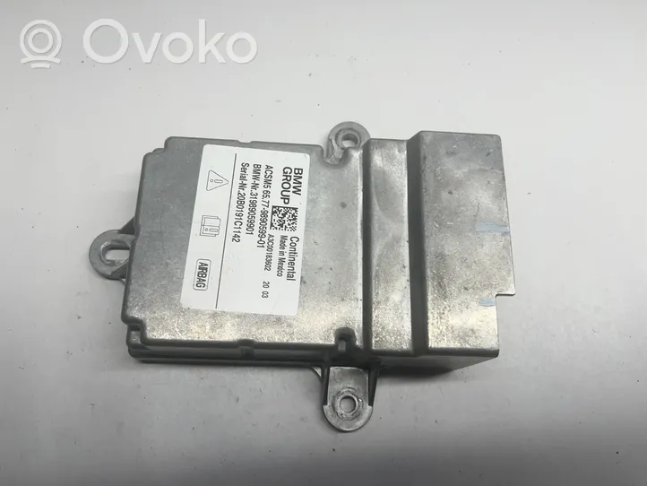 BMW X5 G05 Module de contrôle airbag 9890599