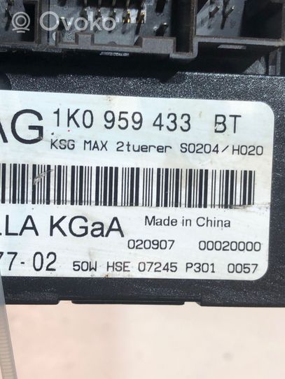 Volkswagen Tiguan Sterownik / Moduł świateł LCM 1K0959433BT