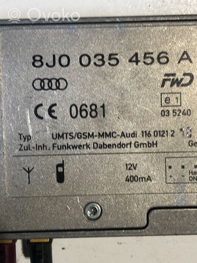 Audi Q5 SQ5 Moduł / Sterownik anteny 8J0035456A