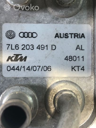 Audi Q7 4L Polttoainejäähdytin (radiaattori) 7L6203491D