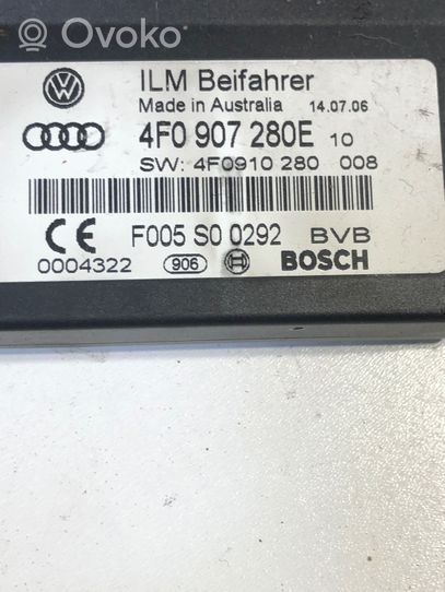 Audi Q7 4L Unité de contrôle à bord d'alimentation 4F0907280E