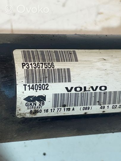 Volvo XC60 Półoś przednia 31367556