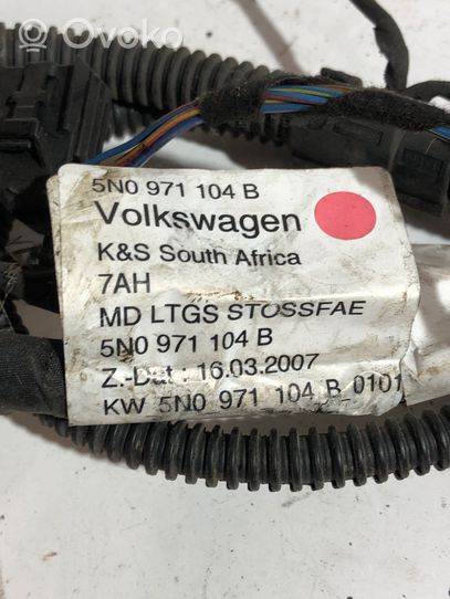 Volkswagen Tiguan Wiązka przewodów czujnika parkowania PDC 5N0971104B