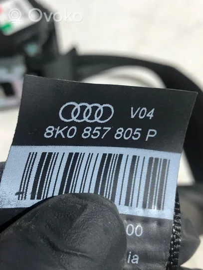 Audi A4 S4 B8 8K Takaistuimen turvavyö 8k0857805p